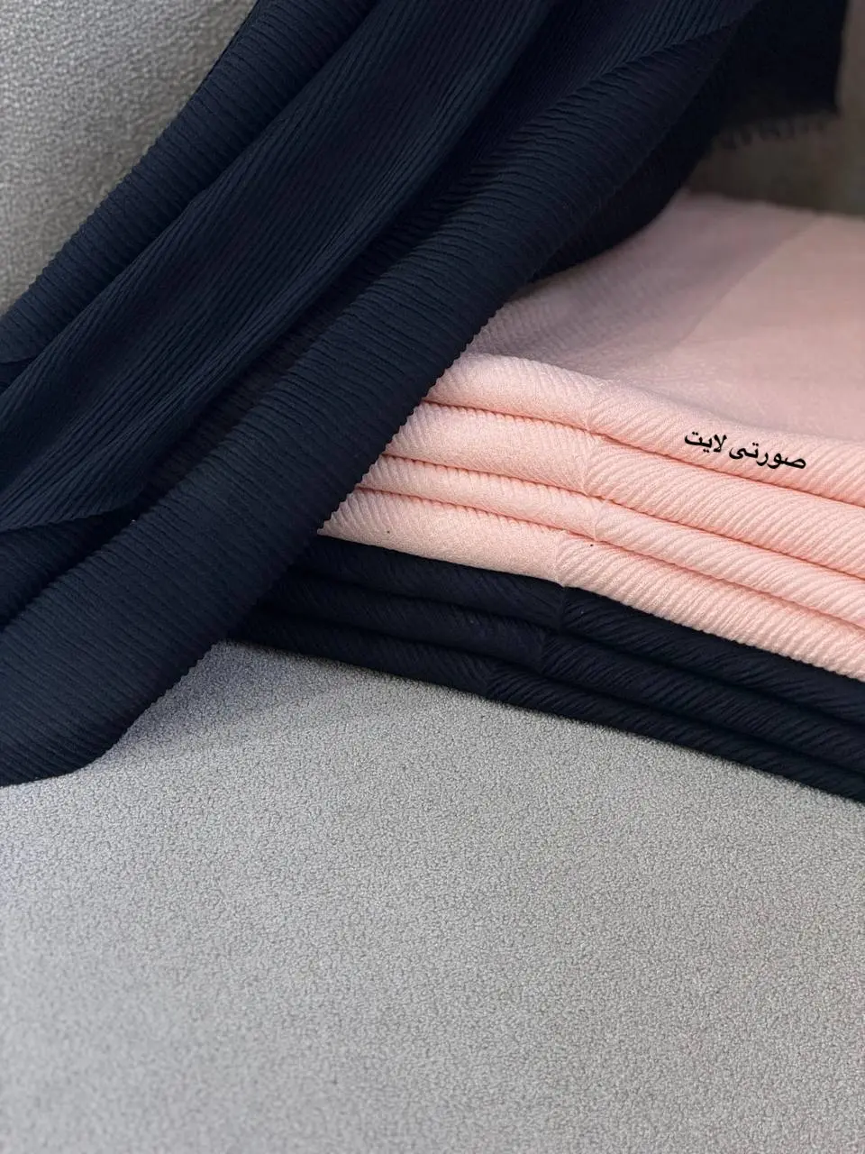 شال پلیسه ابریشم 1